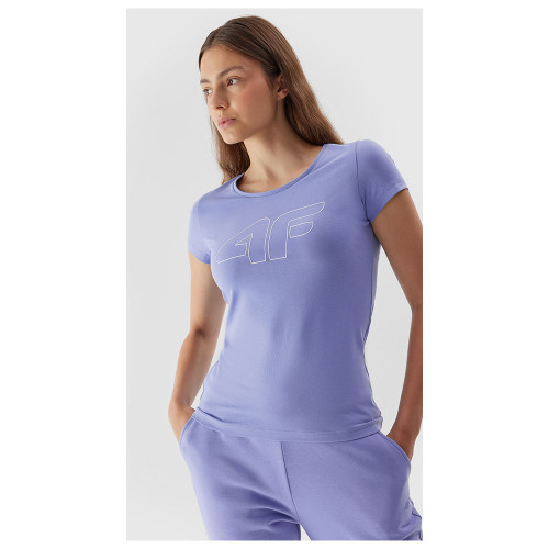 4F Γυναικεία κοντομάνικη μπλούζα